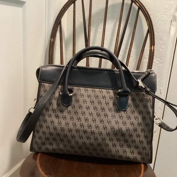 Dooney & Bourke Black and Gray Crossbody Bag - Picture 5 of 13